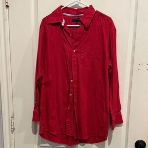Tommy Hilfiger Vibrant Red Shirt